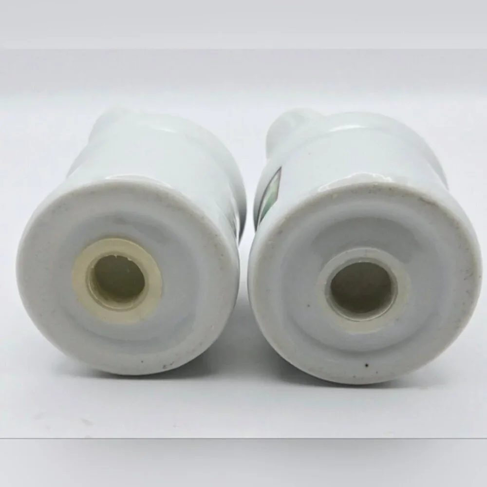 Vintage 90's  Milk Can Dairy Farm With Cows Salt And Pepper Shaker Set Ceramic